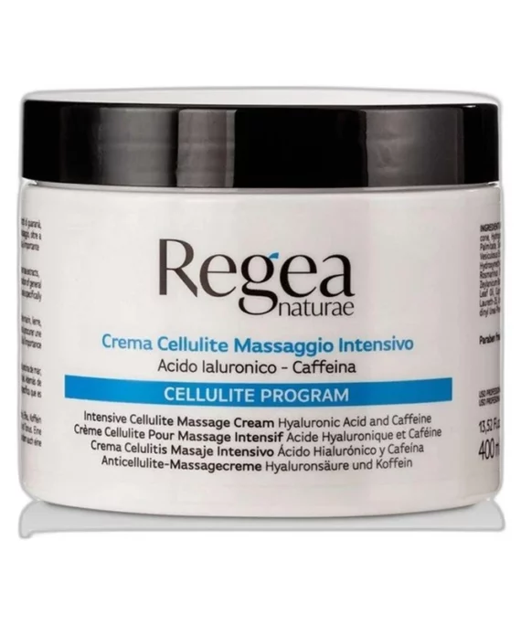 Crema cellulite massaggio intensivoacido ialuronico e caffeina - REGEA NATURAE