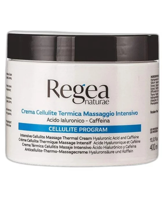 Crema cellulite termica massaggio intensivoacido ialuronico e caffeina - REGEA NATURAE