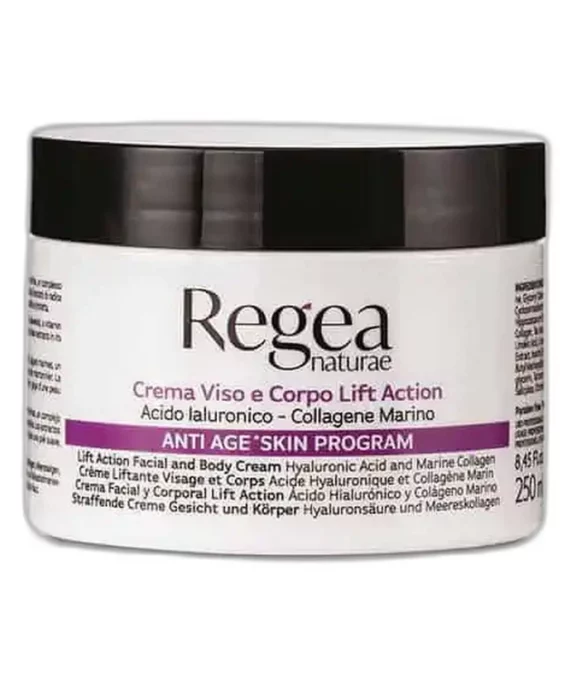 Crema viso e corpo lift actionacido ialuronico e collagene marino - REGEA NATURAE