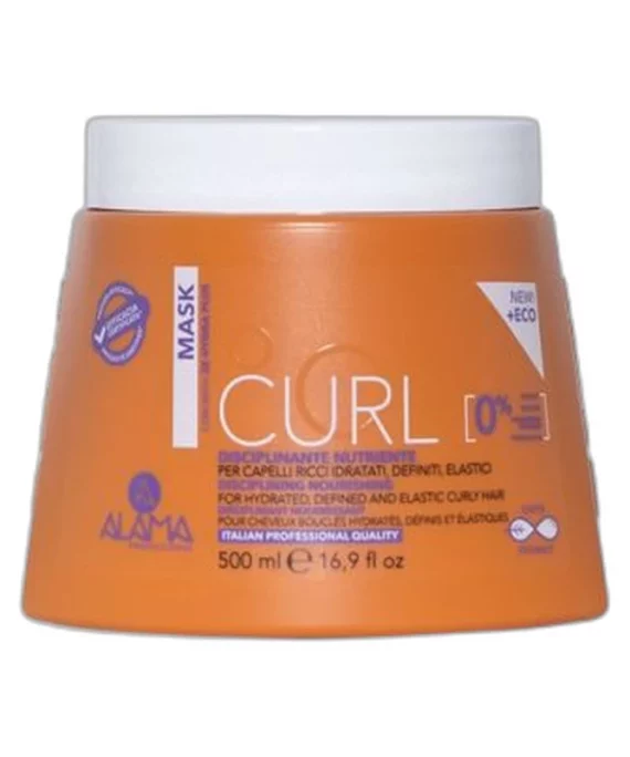 CURL- MASCHERA PER CAPELLI RICCI O MOSSI - Alama Professional