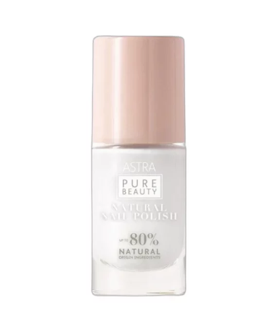 PURE BEAUTY NATURAL NAIL POLISH Smalto unghie naturale - ASTRA